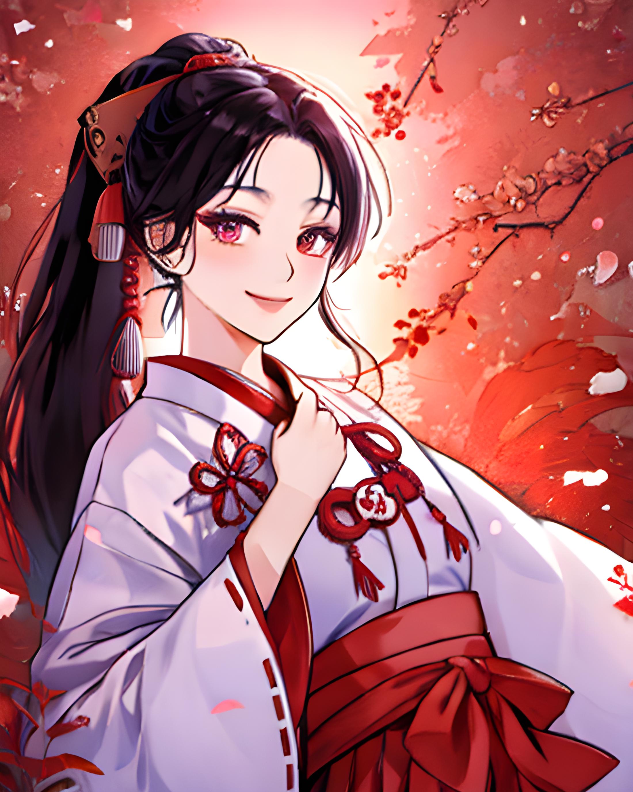 Miko Shrine Maiden Clothes image by KimiKoro