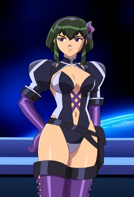 Barnette Orangello バーネット・オランジェロ - Vandread ヴァンドレッド [Pony | Illustrious]