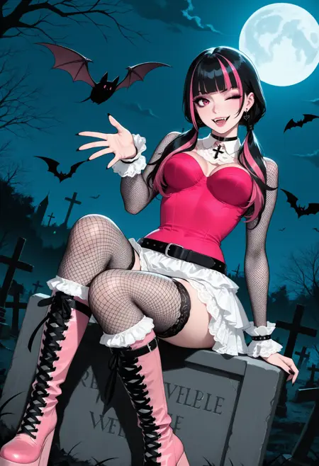Draculaura Cosplay | Halloween 2025 | ILXL