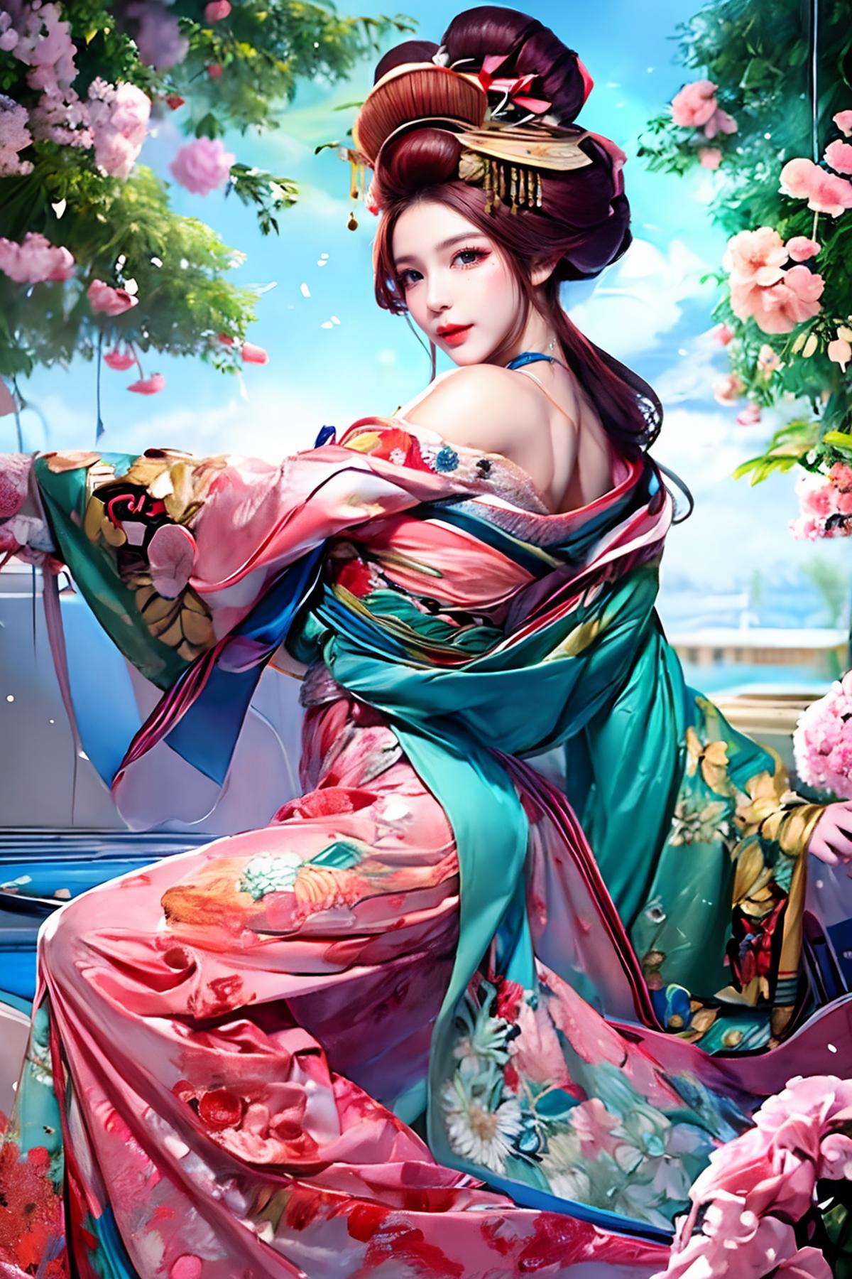 Oiran Traditional Fashion image by satan0106157