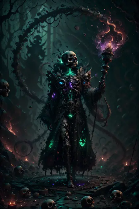 ☠️☠️ The Unhallowed ☠️☠️ 1.5 Lora