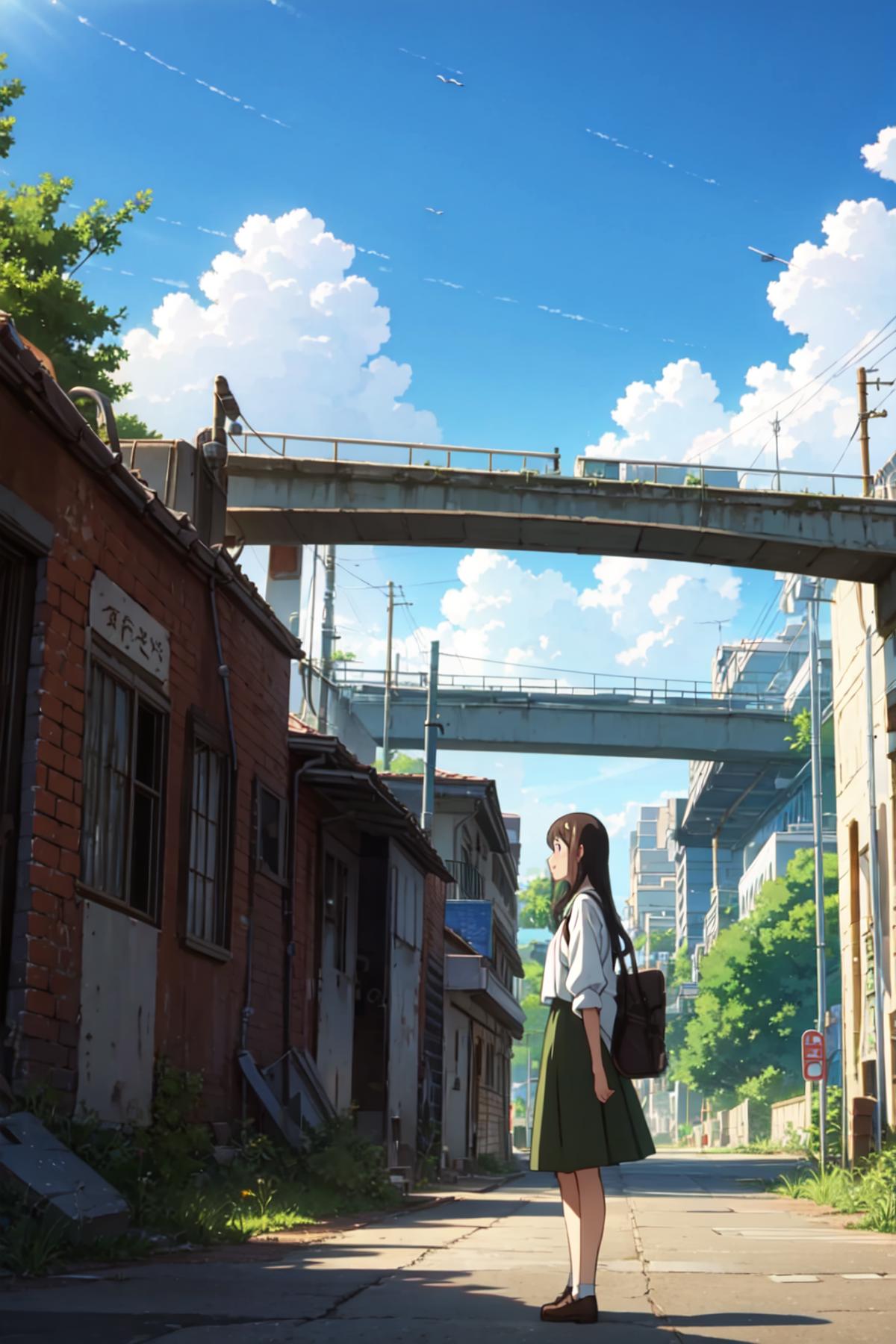 【二次元_Anime】新海诚风格_しんかい まことStyle_Makoto Shinkai Style image by Z___C