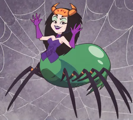 Velma Green the Spider Queen (The Grim Adventures of Billy and Mandy) [Pony]