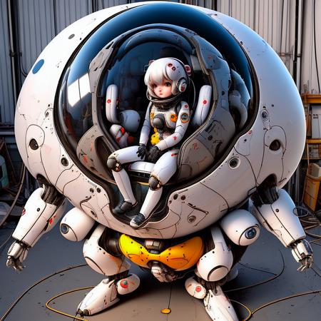 bulbous bulbousbot  busty exosuit mechsuit