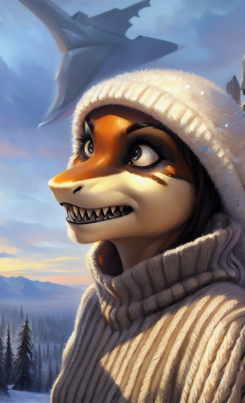 Furry shark lora image by Whiteprizrak