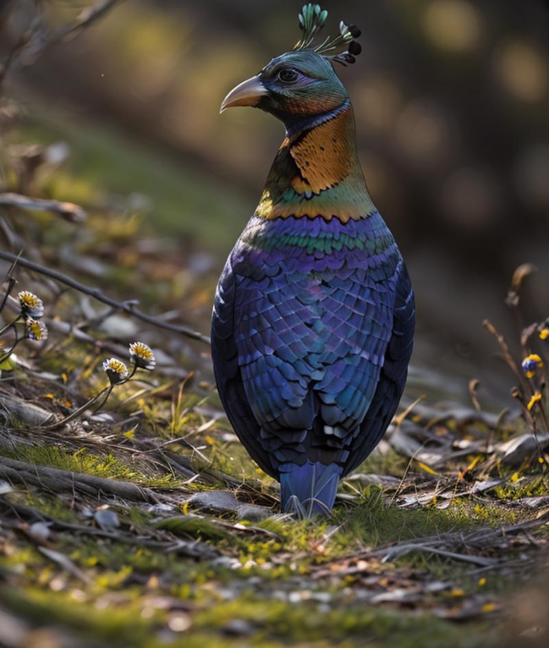 Lophophorus impejanus image by zerokool