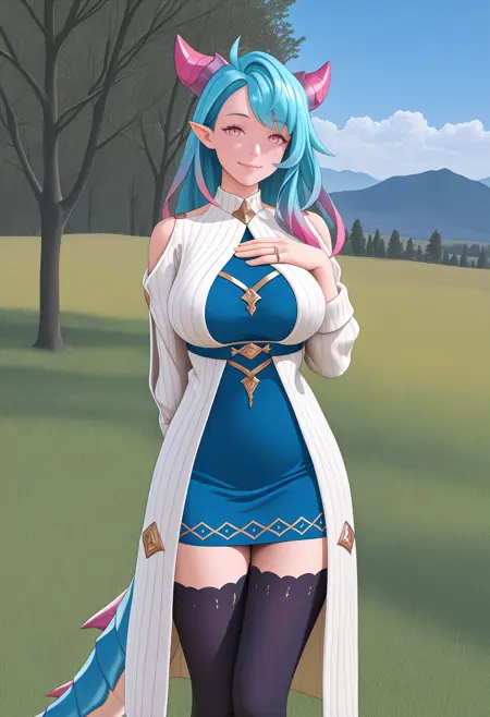 [NoobAI-XL EPS v1.1] Humanoid Mercury | Dragalia Lost