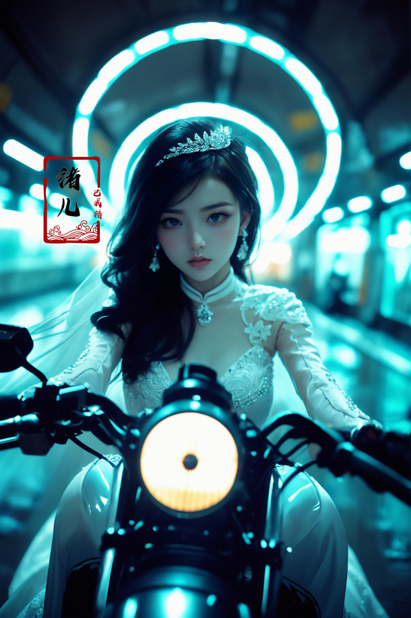 绪儿-摩托少女 xuer future motorcycle image by XRYCJ