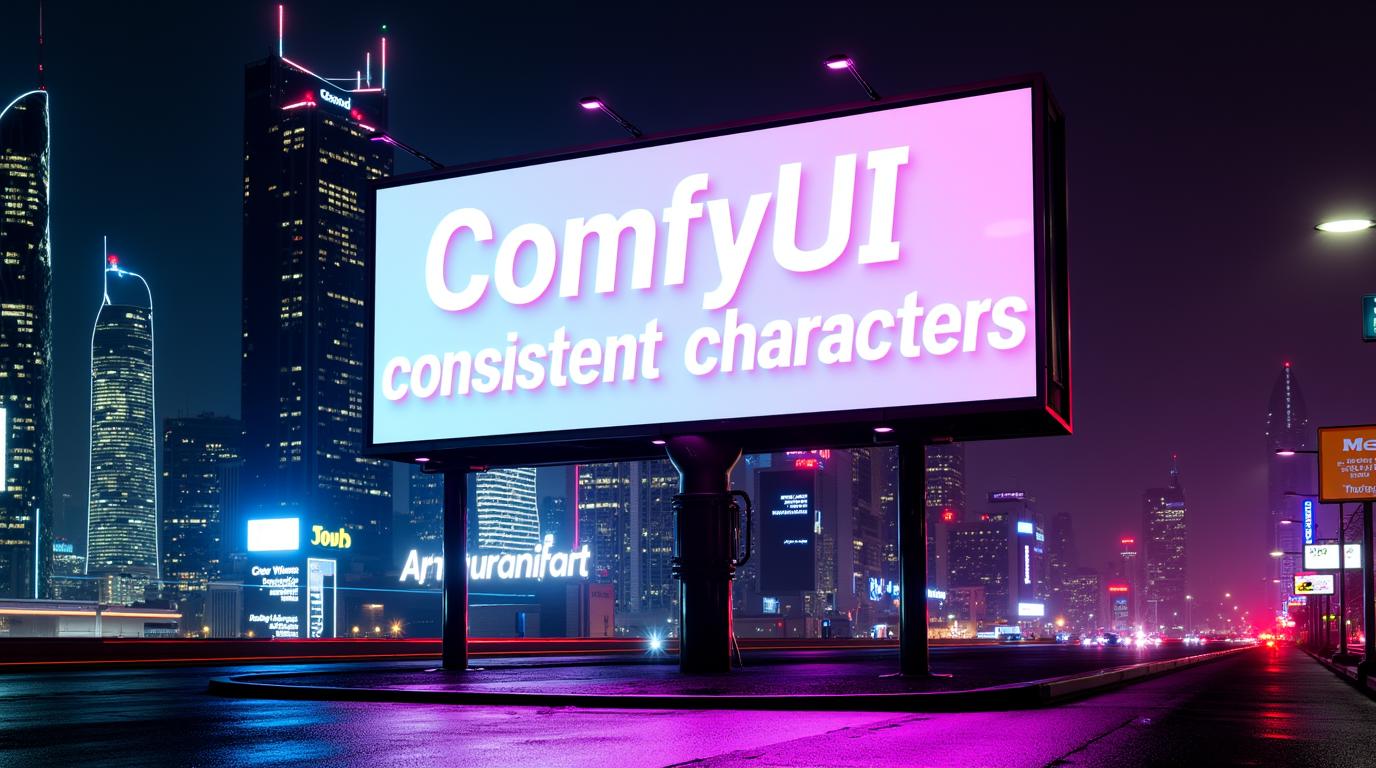 Consistent Characters in one click with ComfyUI, Flux/SDXL and RunPod