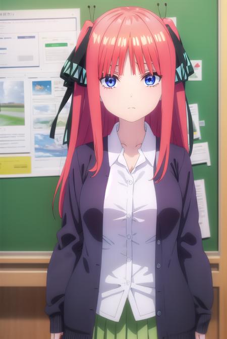 Nakano Nino 中野二乃 / 5-Toubun no Hanayome - v1.0, Stable Diffusion LoRA