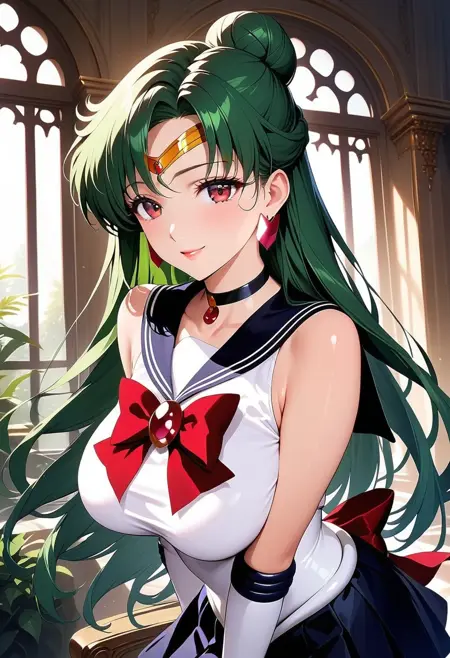 セーラープルート Sailor pluto (Pretty Soldier Sailor Moon)_XL