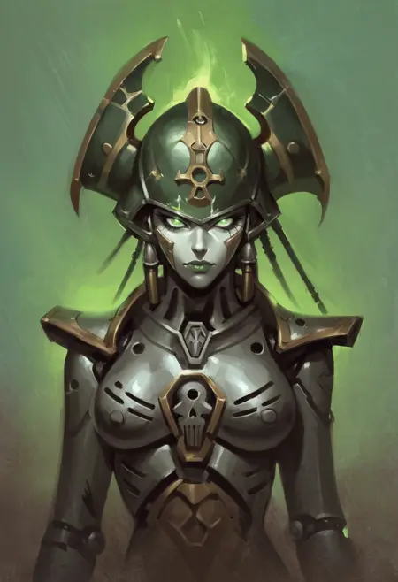 Necron: Warhammer 40K (SDXL)