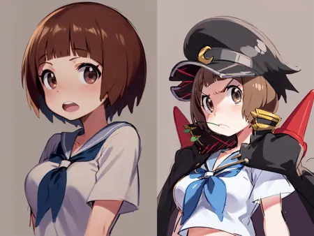 Mako Mankanshoku - Kill la Kill - SD1.5 LORA
