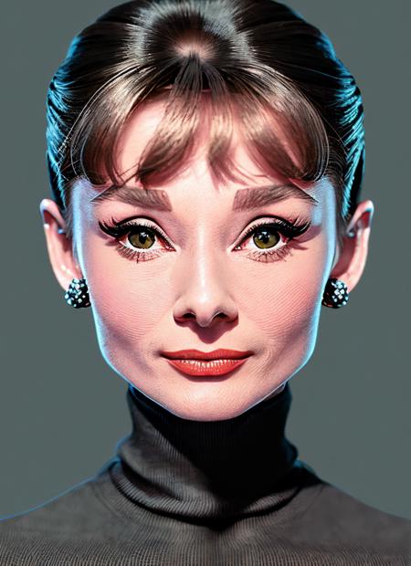 analog style, modelshoot style, A stunning intricate full color portrait of (Audrey Hepburn:1), wearing a black turtleneck, epic character composition, by ilya kuvshinov, alessio albi, nina masic, sharp focus, natural lighting, subsurface scattering, f2, 35mm, film grain, <lyco:Audrey Hepburn:1.0>