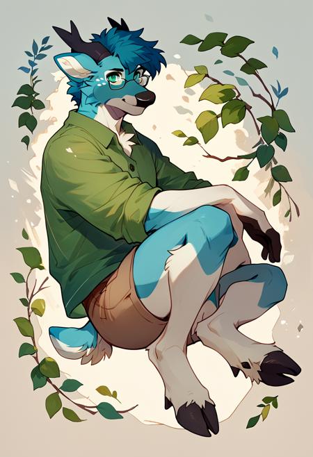 Minty (Deer) Mintealon OC | Минти (Олень) ОП Mintealon [Pony / Illustrious] Pony (Deer)