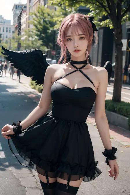 NIKKE Dorothy Nostalgia black costume