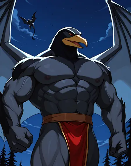 Raven the Trickster (Gargoyles) (Illustrious) (AD)