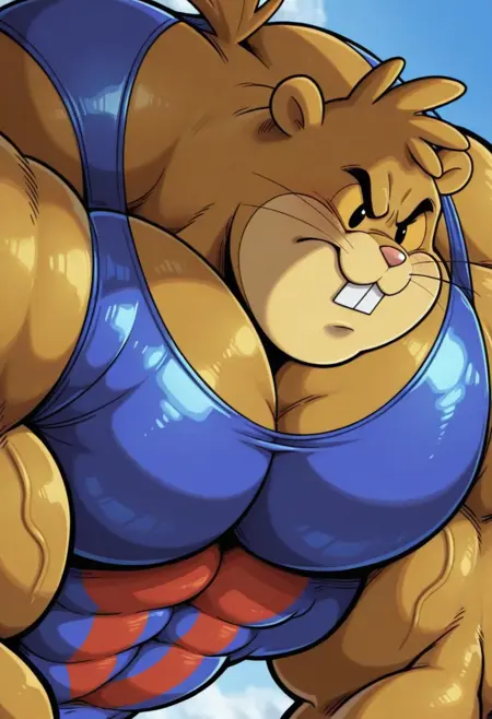 Joaquin The Hamster (Buff Giant Form) - Codename: Kids Next Door