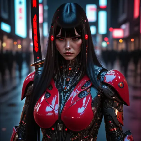 Kara Vex Elite SOLO Night City Cyberpunk Genre - V4 SD 1.5 (test)