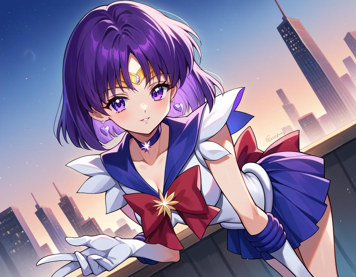 Hotaru Tomoe (土萠 ほたる) / Sailor Saturn (セーラーサターン 