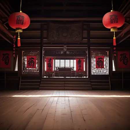 Feudal Japanese Interior by Styx (SDXL)