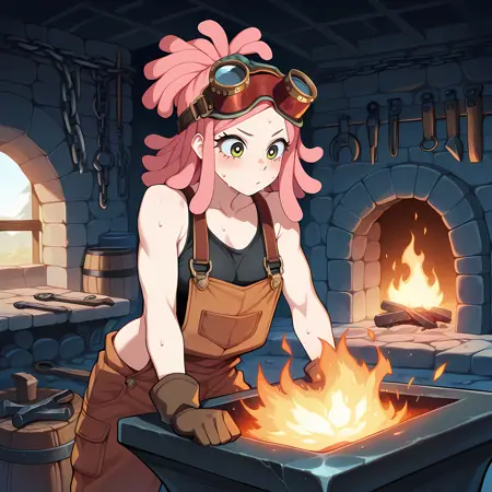 Blacksmith Forge - Illustrious