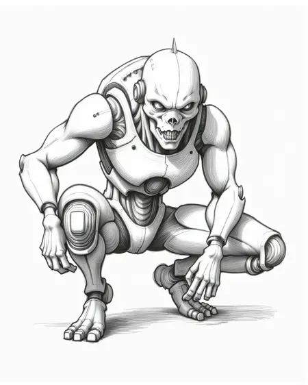 DP Pencil Sketch Flux