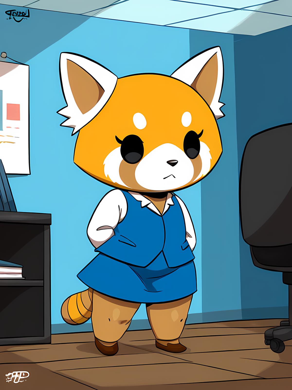 Retsuko - Aggretsuko (Pony) - retusko | Stable Diffusion LoRA | Civitai