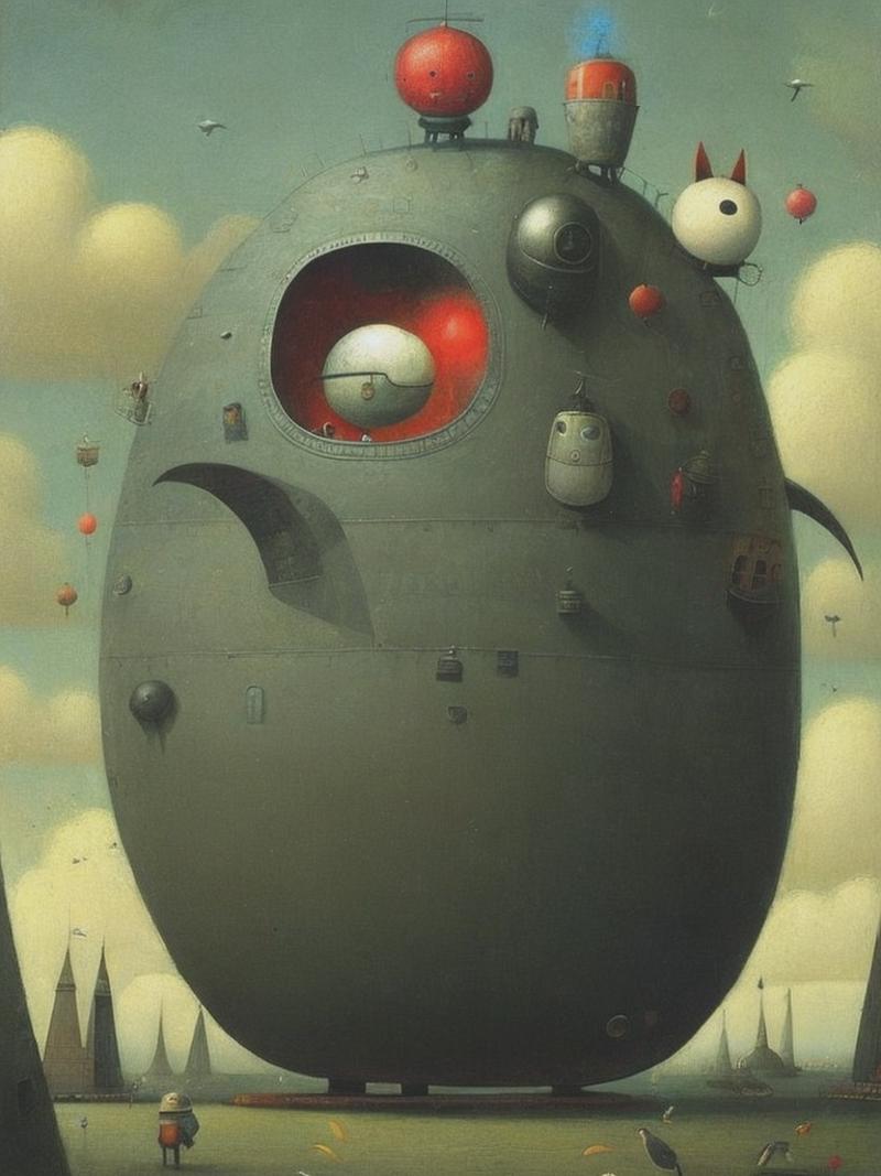 Shaun Tan Style image by Kappa_Neuro