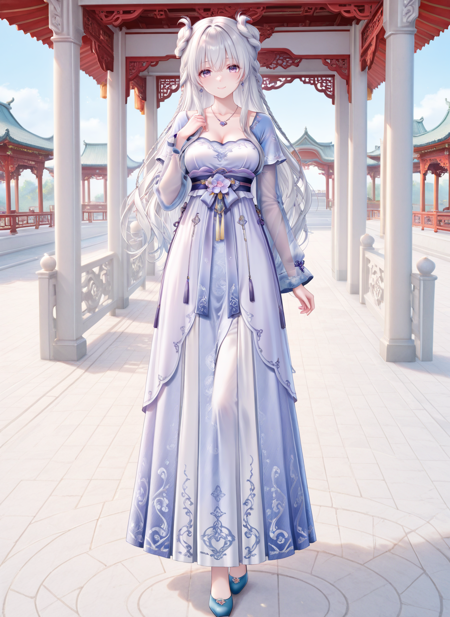 [costume]qixiong ruqun new year tongtong/新岁瞳瞳 齐胸襦裙 Illustrious