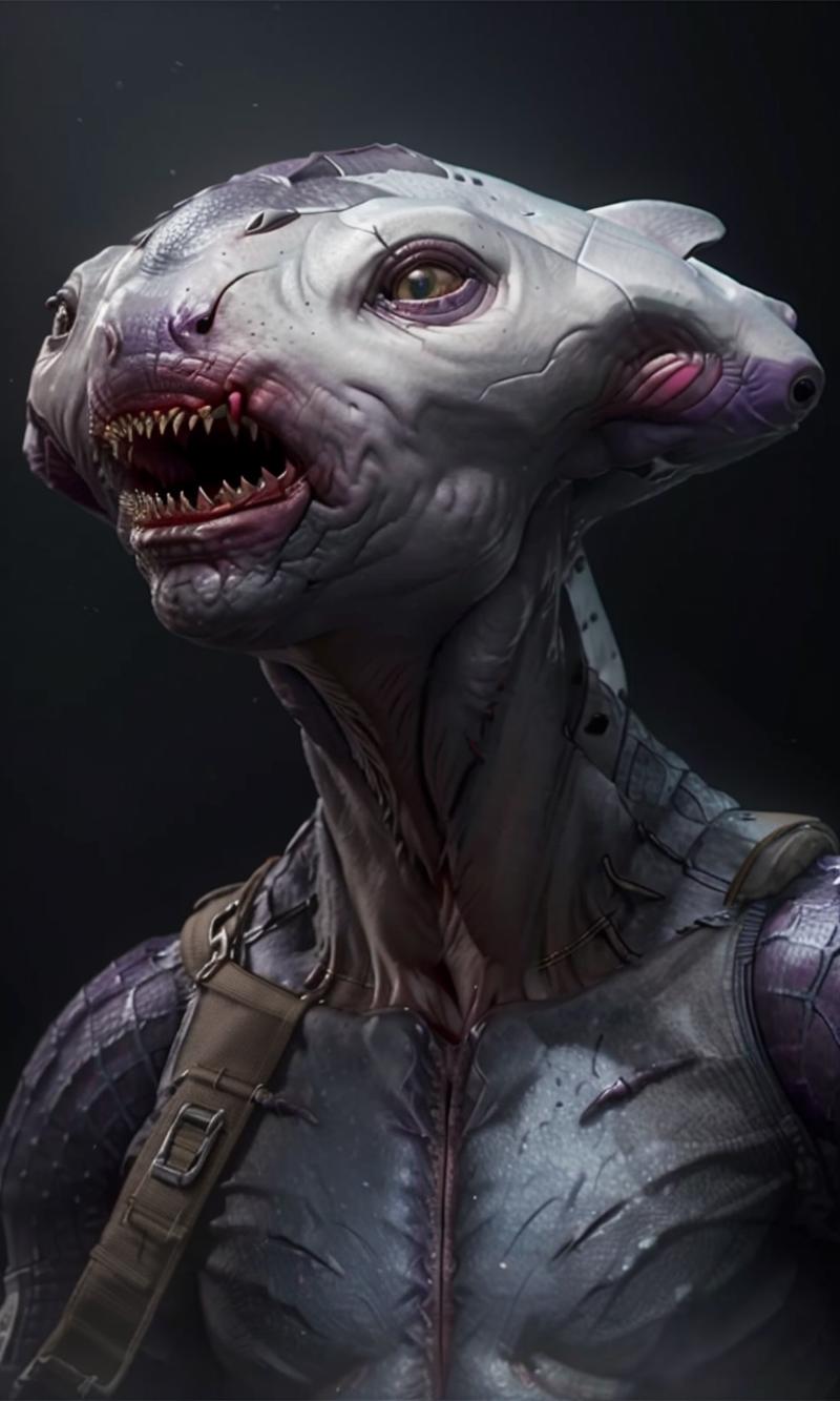 Hammerhead Alien (Concept) image by Wolf_Systems