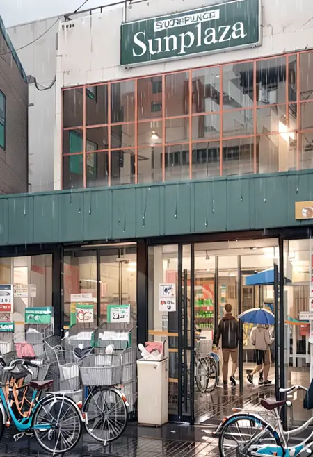 super-sunplaza kishi store SDXL