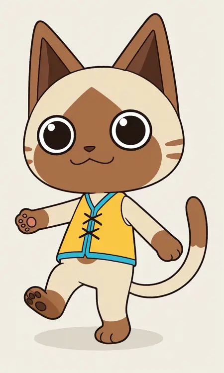 Felyne from animal crossing