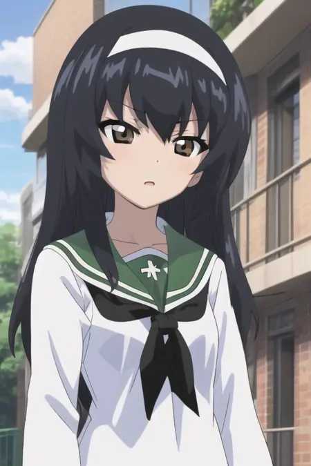 Reizei Mako | Girls und Panzer | ガールズ&パンツァ