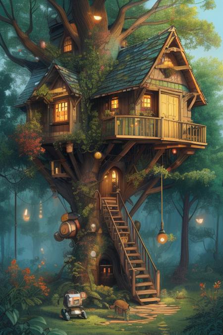 style of treehouse