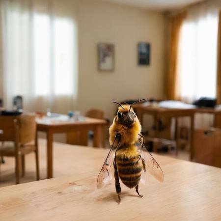 bee in the room   <lora:SDXL_bee_Sa_May_V11:1>