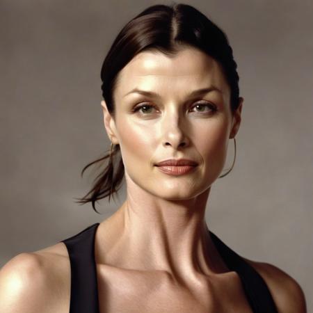 bridget moynahan, a  color photo of a fashion model during a fashion shoot by Sparth, 8K concept art, lifelike, super highly detailed, professional photo, half body shot, beautiful face, studio lighting