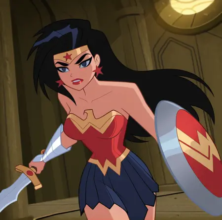 Wonder Woman Justice League Action illustrious / pony