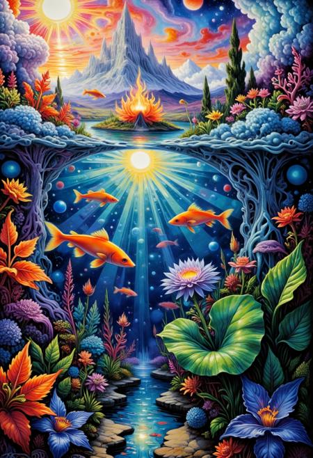 Psychedelic Dreamscape Style Flux V1 Style V1.0