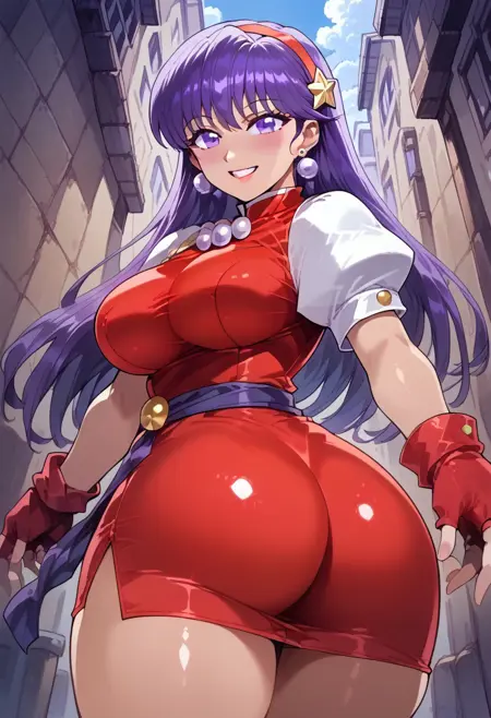 Athena Asamiya Version 1996(The King of Figthers 96)(Pony)