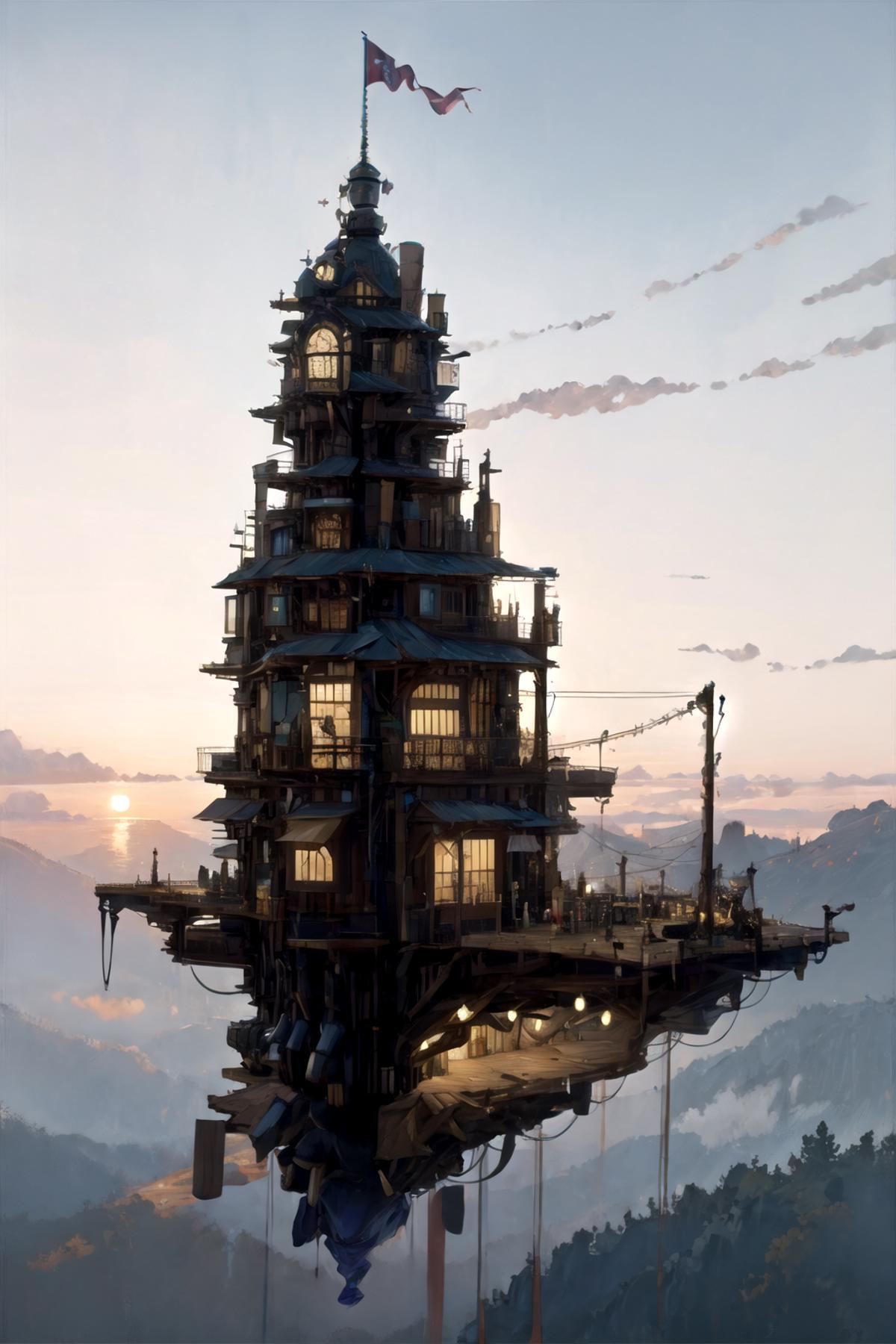 Elven Architecture | a Cabal Collab image by wrench1815