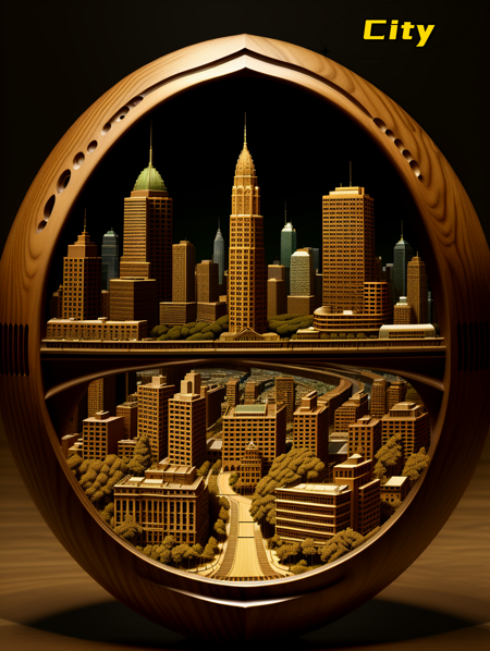 ((masterpiece)), ((best quality)), 8k, high detailed, ultra-detailed, xs-nut-carving, city, <lora:xs-nutcarving:0.7>