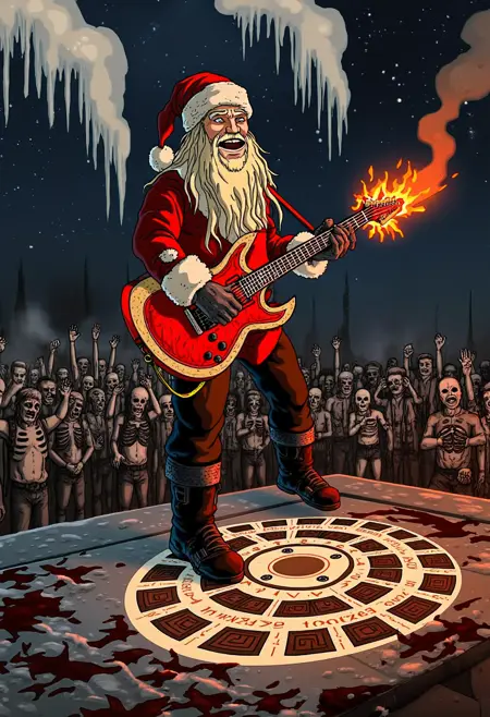 Metalocalypse Art Style LoRA