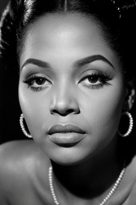Cleo Moore, fix face, fix eyes