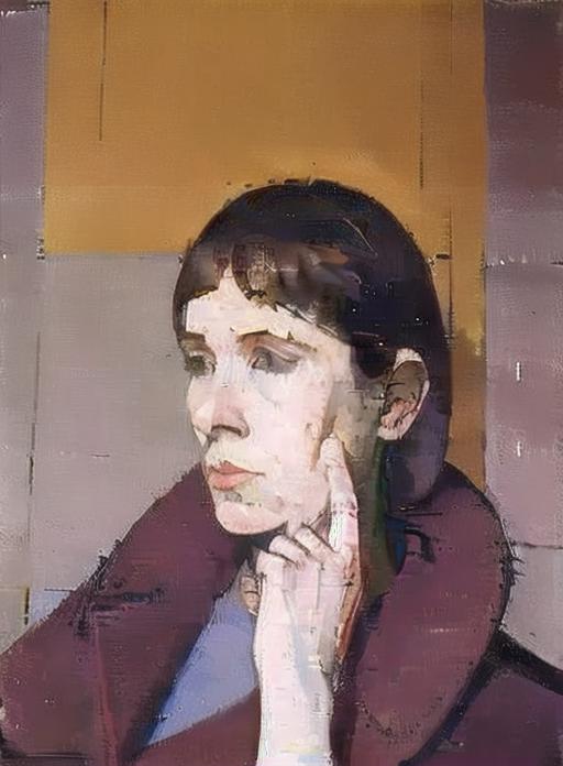 Euan Uglow oil painting style（尤恩厄格罗油画风格） image by hyx075290