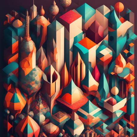 photo geometric, pixelated cubism, colorful representation of the world, poster designs (posterWorld style:1) <lora:djzposterWorld:0.8)