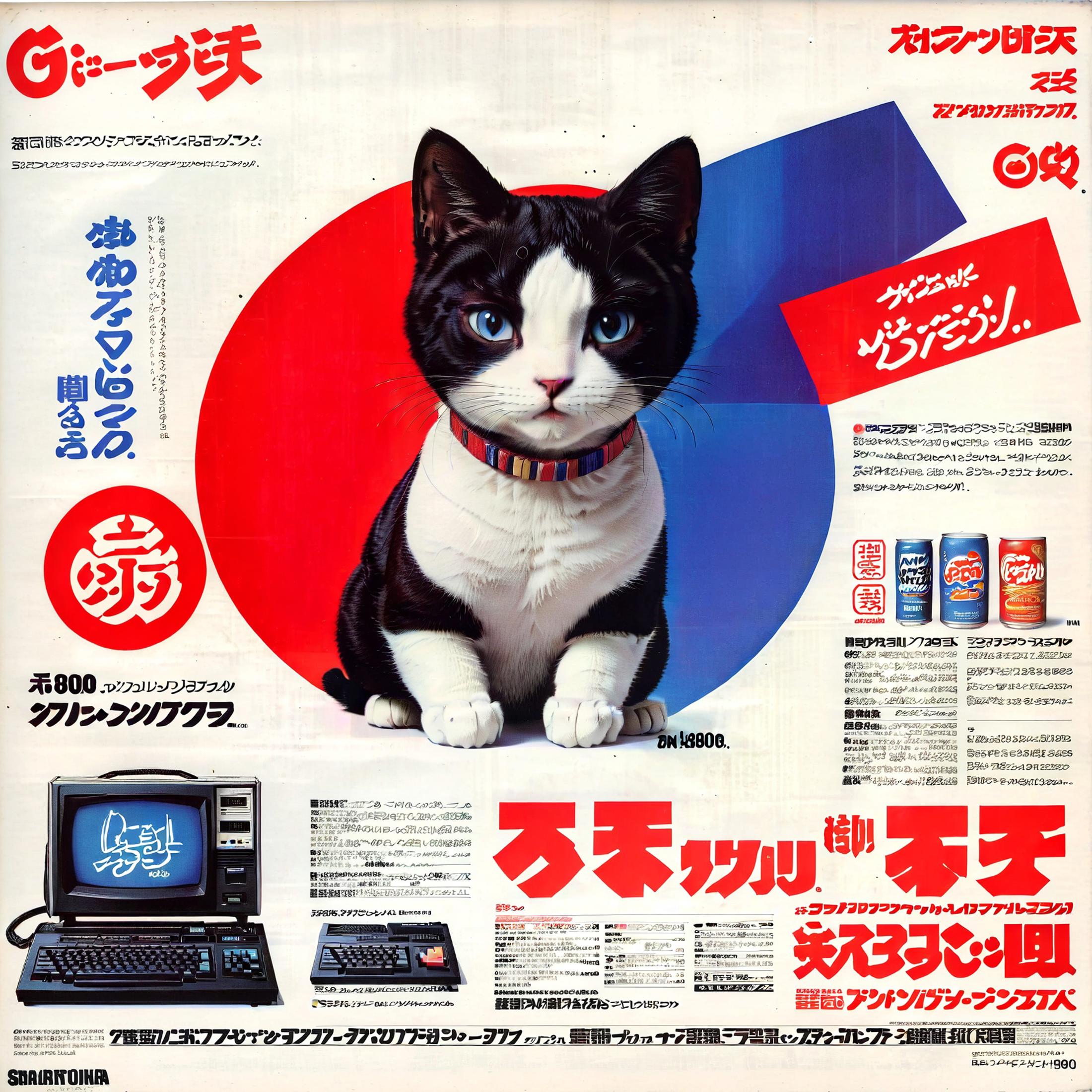 Capture the 1980s Japanese Advertising Style image by PotatCat