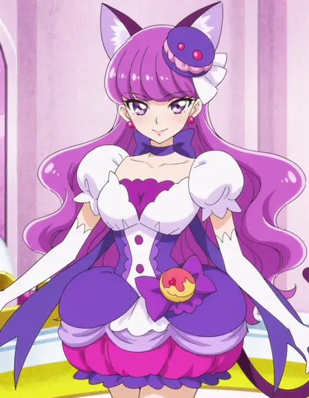 Cure Macaron (KiraKira☆Precure A La Mode) / キュアマカロン (キラキラ☆プリキュアアラモード)