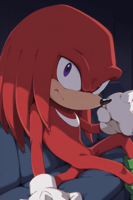 Knuckles - Sonic X (IL/Pony) (test) illustrious