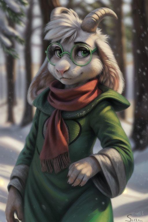 StoryShift Asriel image by r545n